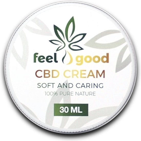 CBD & CBG Soft , Caring Cream Feel Good | 30 ml & 100 ml - Voor wie kiest voor zachte verzorging met krachtige botanische ingrediënten.