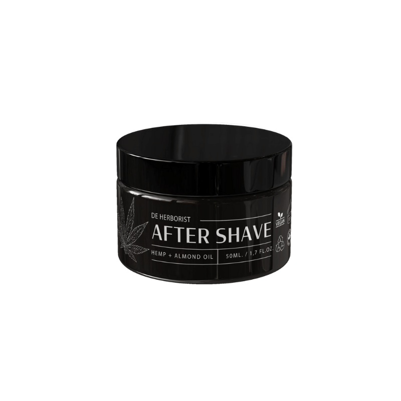 After Shave Cream Cannabis &amp; Calendula The Herborist | 50 ml - For skin that feels calm, soft and cared for after shaving.