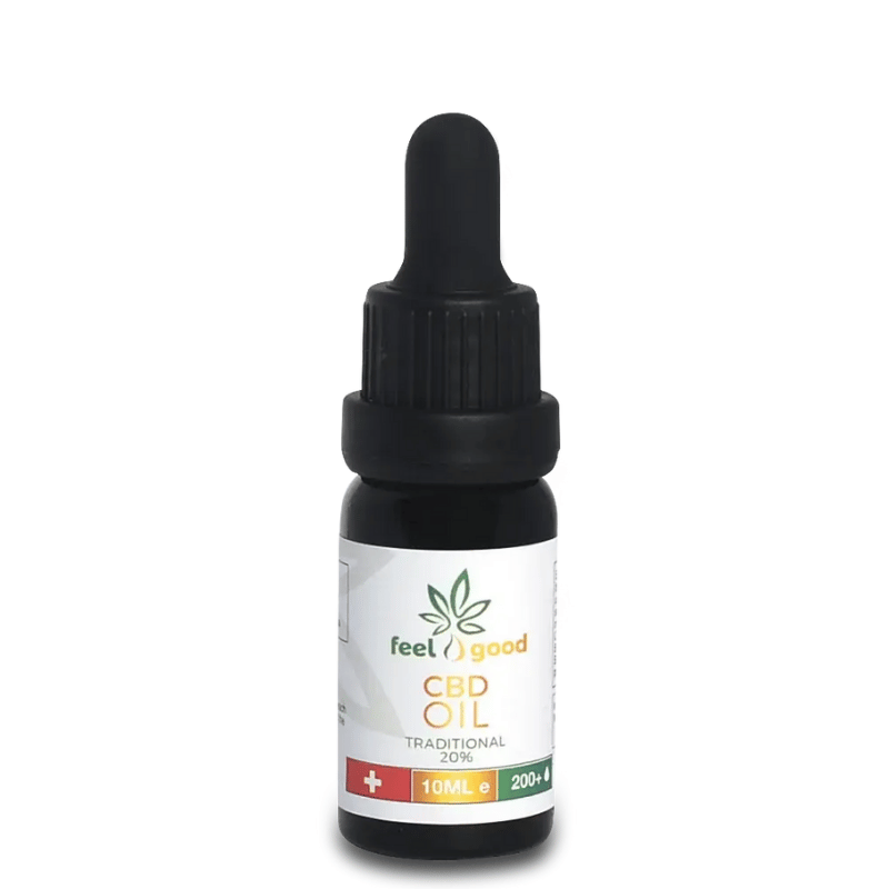 CBD Olie 20% Feel Good | 10 ml -Voor wie zoekt naar kracht en verfijning binnen zijn routine.