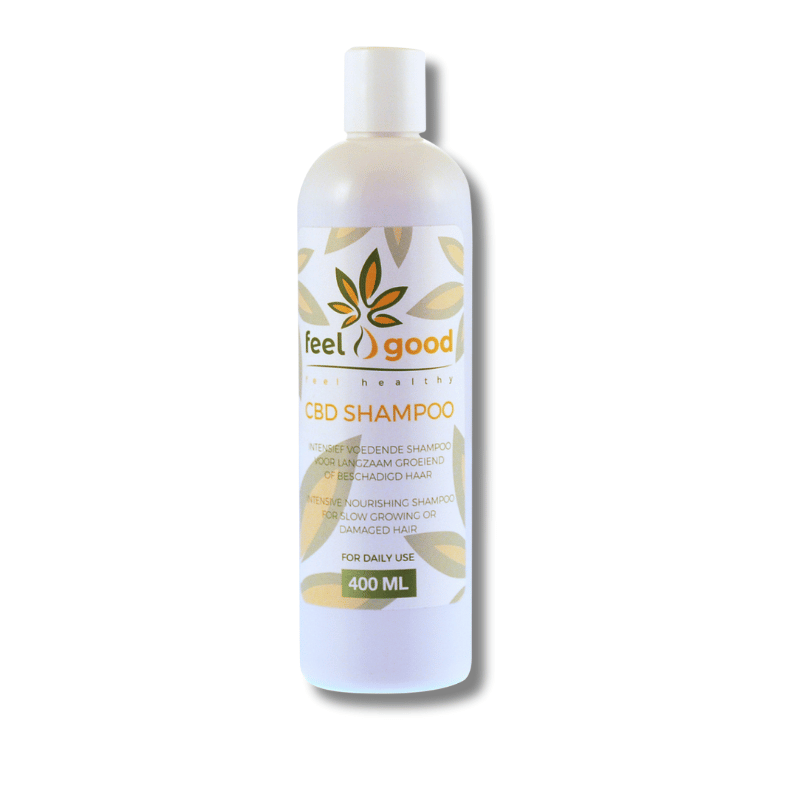 CBD Shampoo Feel Good | 400 ml - Zachte reiniging voor haar én hoofdhuidbalans.