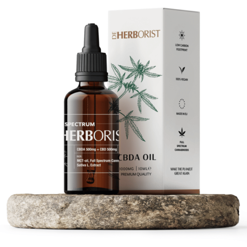 CBDA 10% The Herborist | 10 ml - Pour ceux qui choisissent un produit brut, pur et proche de la plante. 