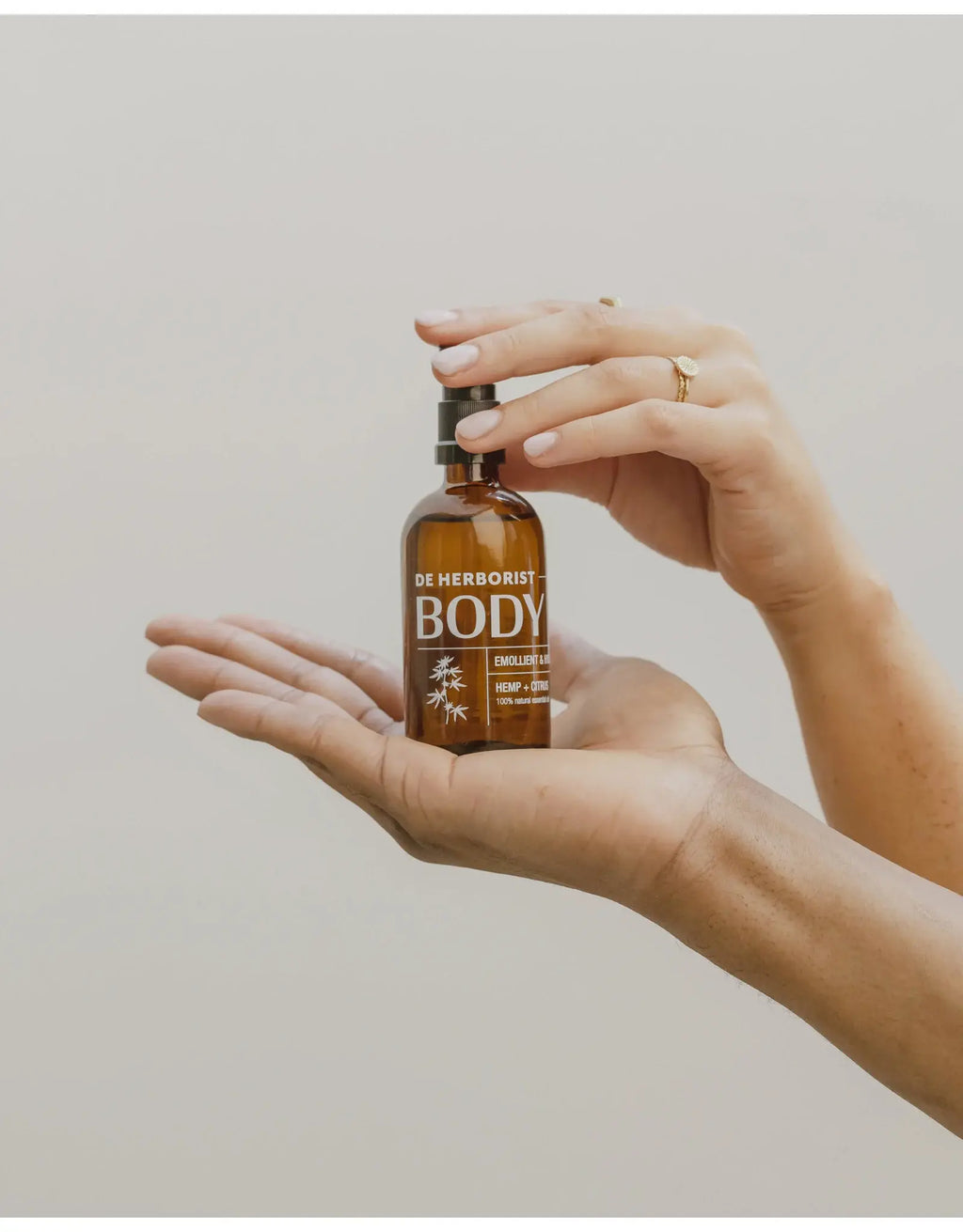 Hydrating Body Oil - Citrus &amp; Hemp | The Herborist - Light, nourishing, and gentle on the skin.