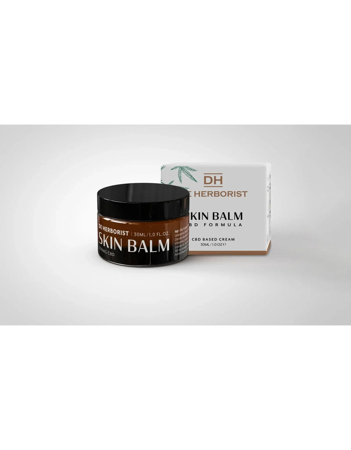 Premium Balm CBD/CBG The Herborist | 300 mg - For dry areas that deserve softness, comfort, and recovery. 