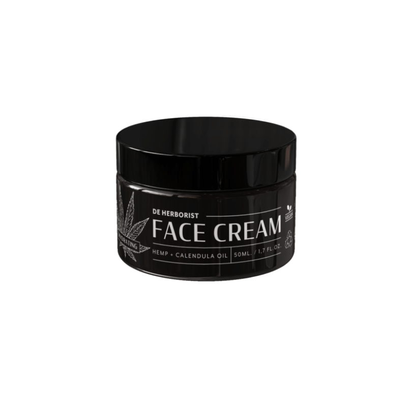 Hydrating Face Cream Calendula &amp; Hemp The Herborist | 50 ml - For skin that feels softer, calmer, and more comfortable every day.