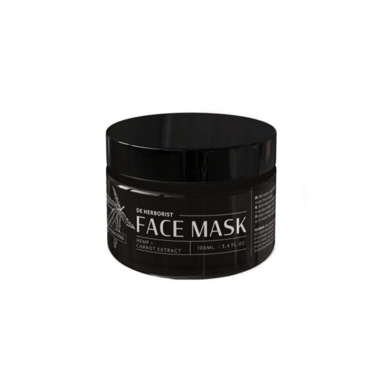 Hydrating Face Mask Hemp &amp; Carrot The Herborist | 50 ml - For soft, hydrated skin with a natural glow.
