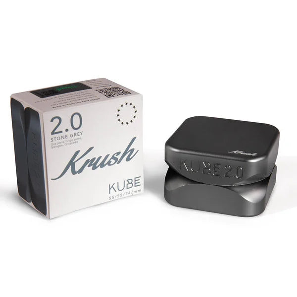 Broyeur Kube 2.0 | Gris pierre - Prise en main, précision et design élégant.