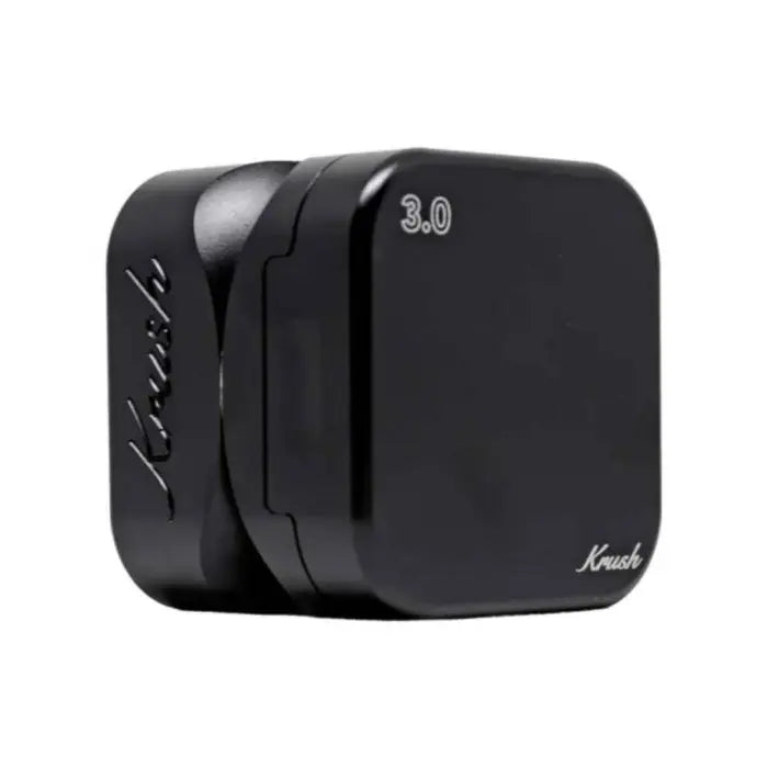 Kube Grinder 3.0 Krush | Noir - Un broyeur, deux options de broyage.