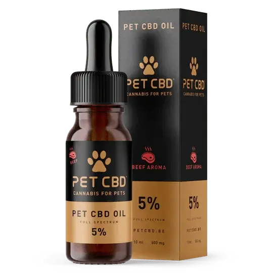 Huile de CBD pour animaux de compagnie + B12 CBD pur | 10 ml - Pour les propriétaires d'animaux qui choisissent consciemment des soins naturels. 