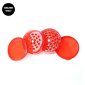 Plastic Grinder 4-piece | Light &amp; Simple – Red
