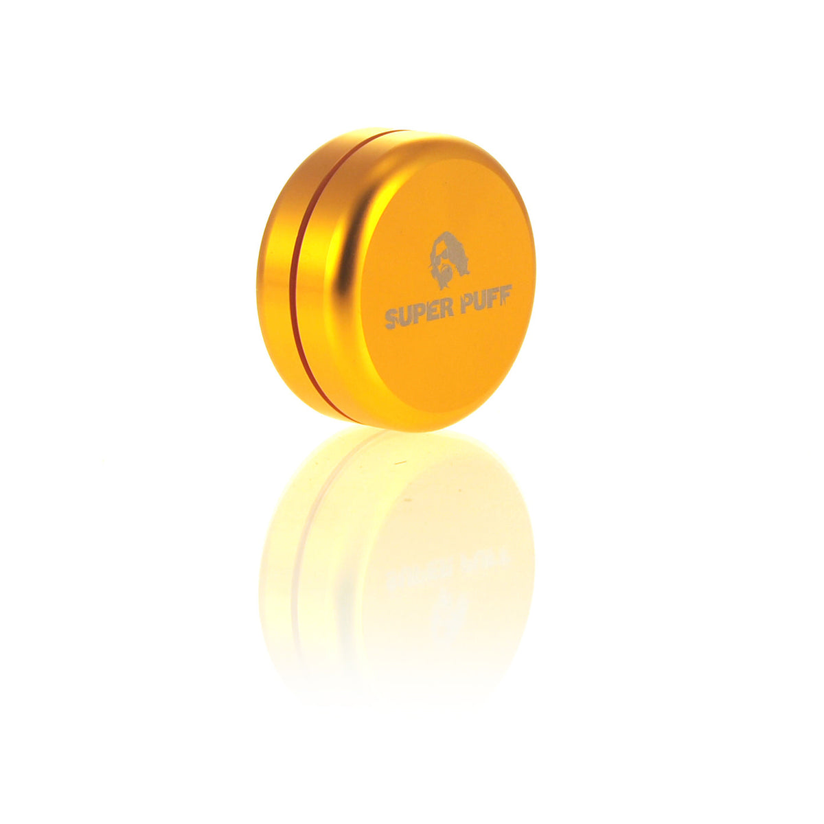 Aluminium Storage Box Small Blue/Gold | Super Puff - Compact, discreet en stevig.