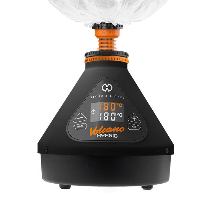 VOLCANO HYBRID - STORZ &amp; BICKEL – Vaporisateur de bureau haut de gamme avec deux modes d'inhalation 
