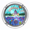 Cendrier en verre « Purple Haze » petit format | Best Buds - Compact, coloré et plein d'ambiance. 