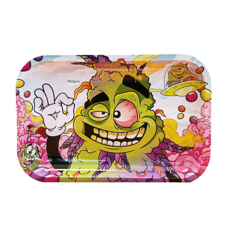 BEST BUDS – Zkittles Rolling Tray | Medium - Sturdy, colorful, and made to stand out. 