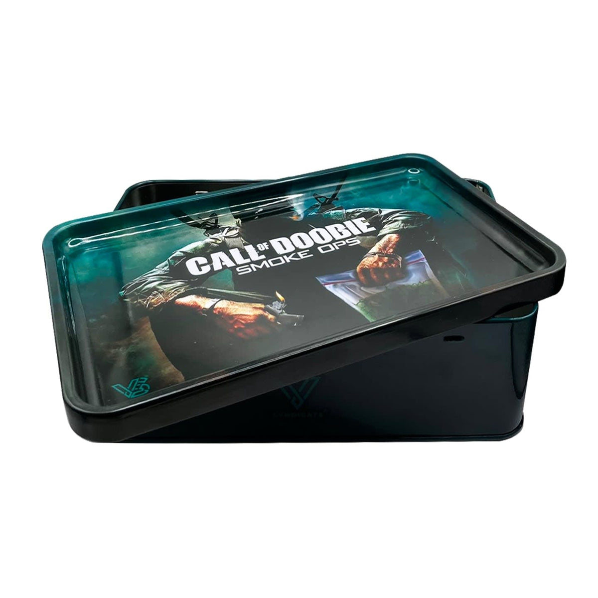 Tin Storage Box “Call of Doobie” | V-Syndicate - Extra ruimte en een tray in één.