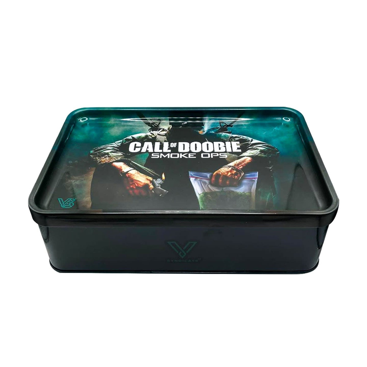 Tin Storage Box “Call of Doobie” | V-Syndicate - Extra ruimte en een tray in één.